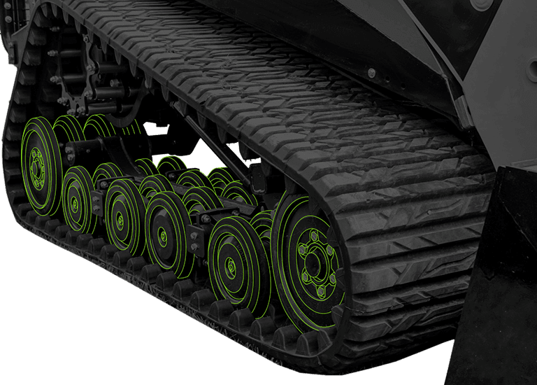ASV-Positrack-Roller-Wheels-Technology-Compact-Track-Loader