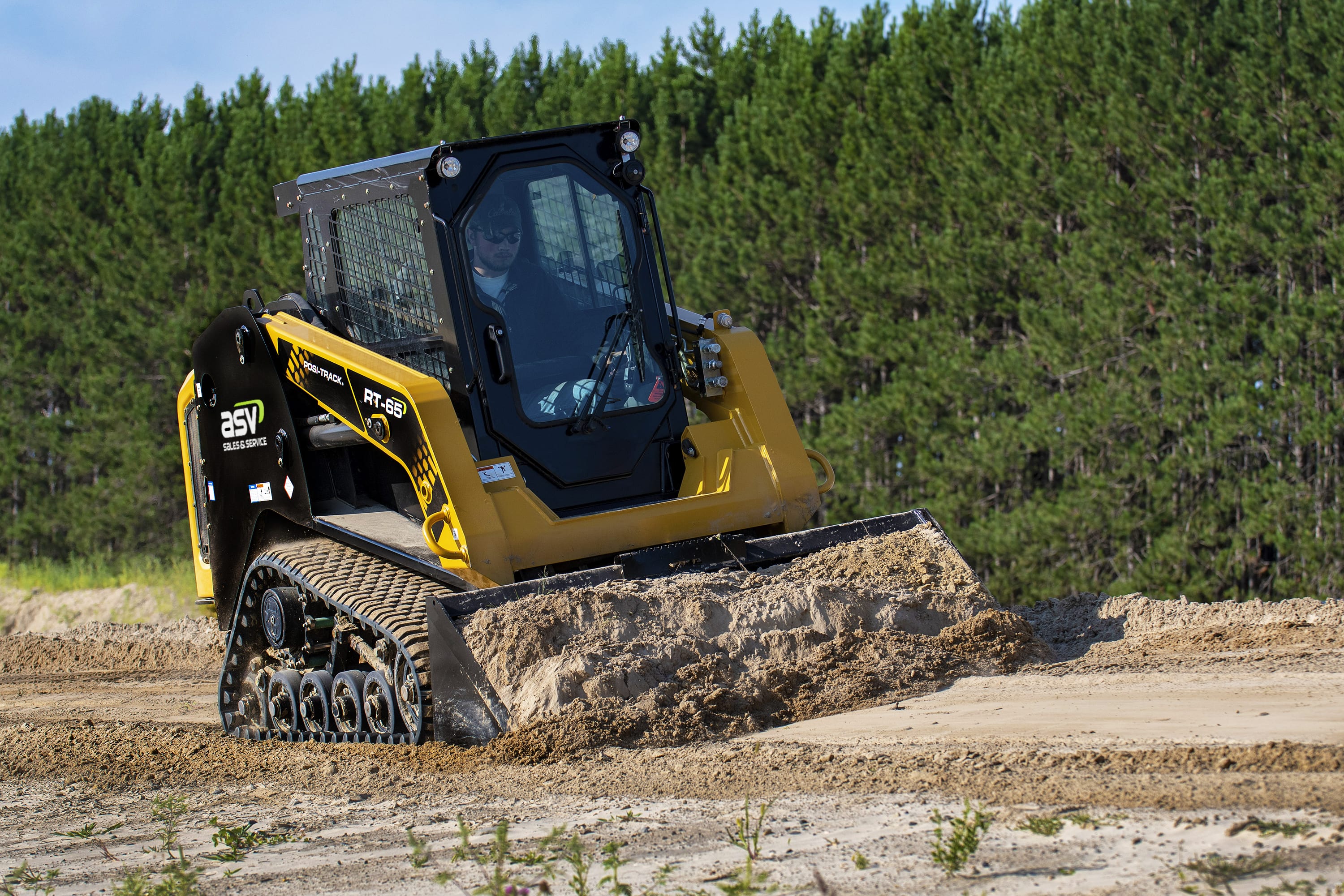 RT-65 Sideslope compact track loader