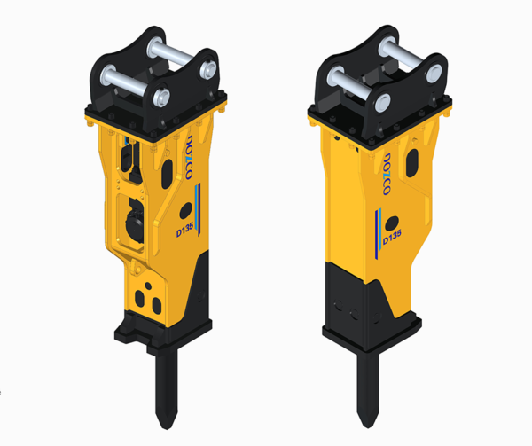 Ex-Demo XCMG XE245DK Excavator + Rock Breaker image 2