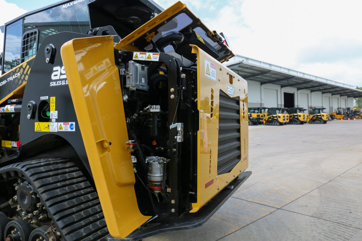ASV RT65 Used Machine- engine