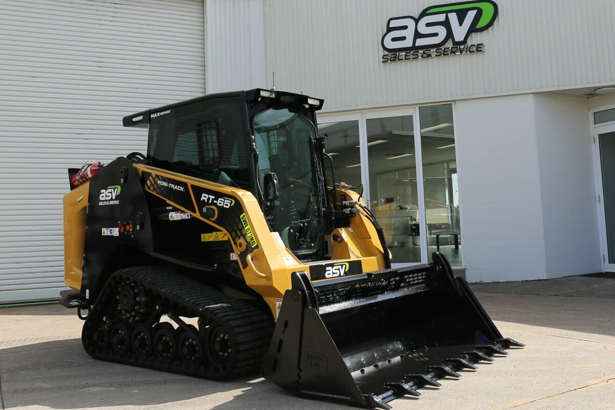 ASV RT65 Used Machine right view