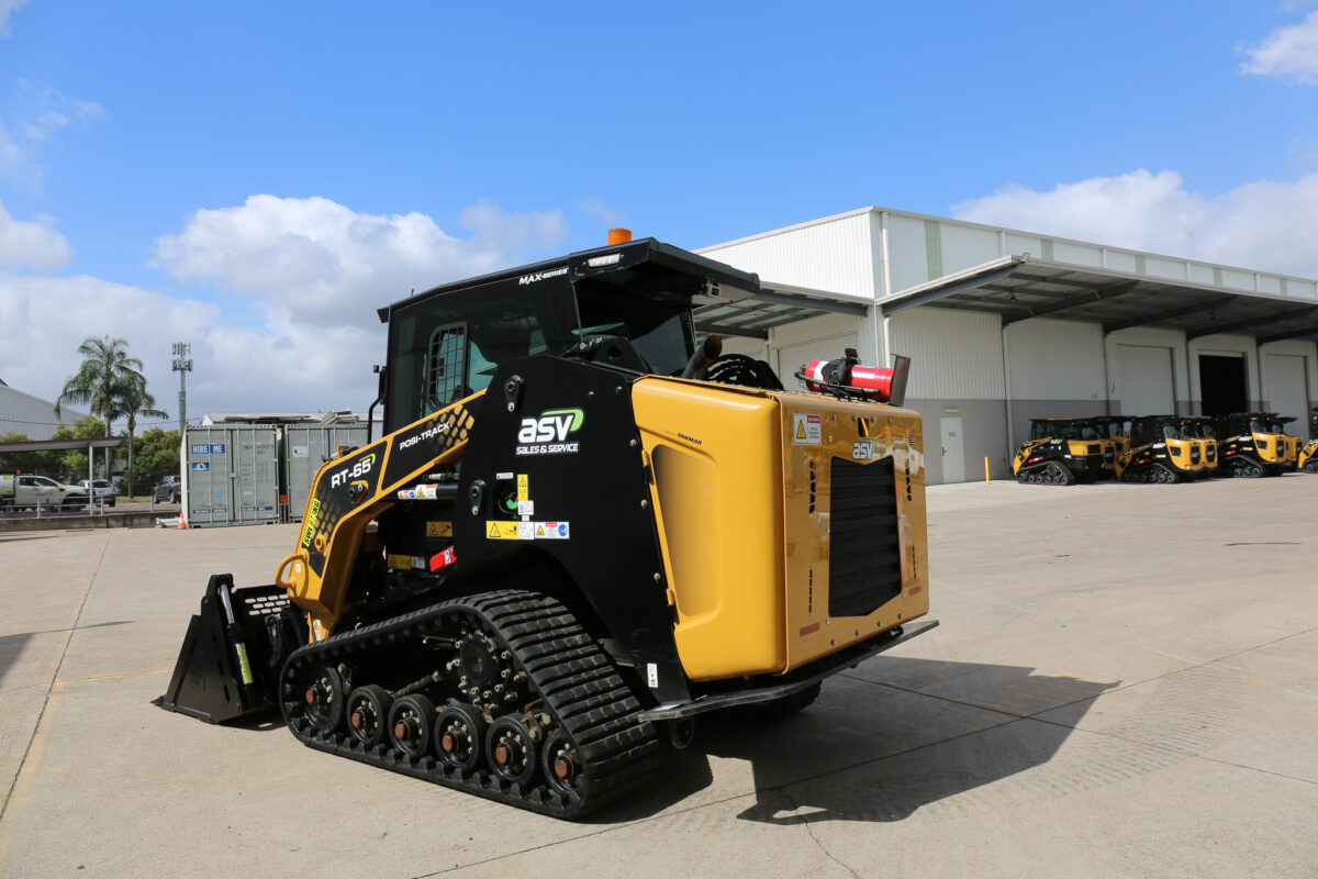 ASV RT65 Used Machine lefte back