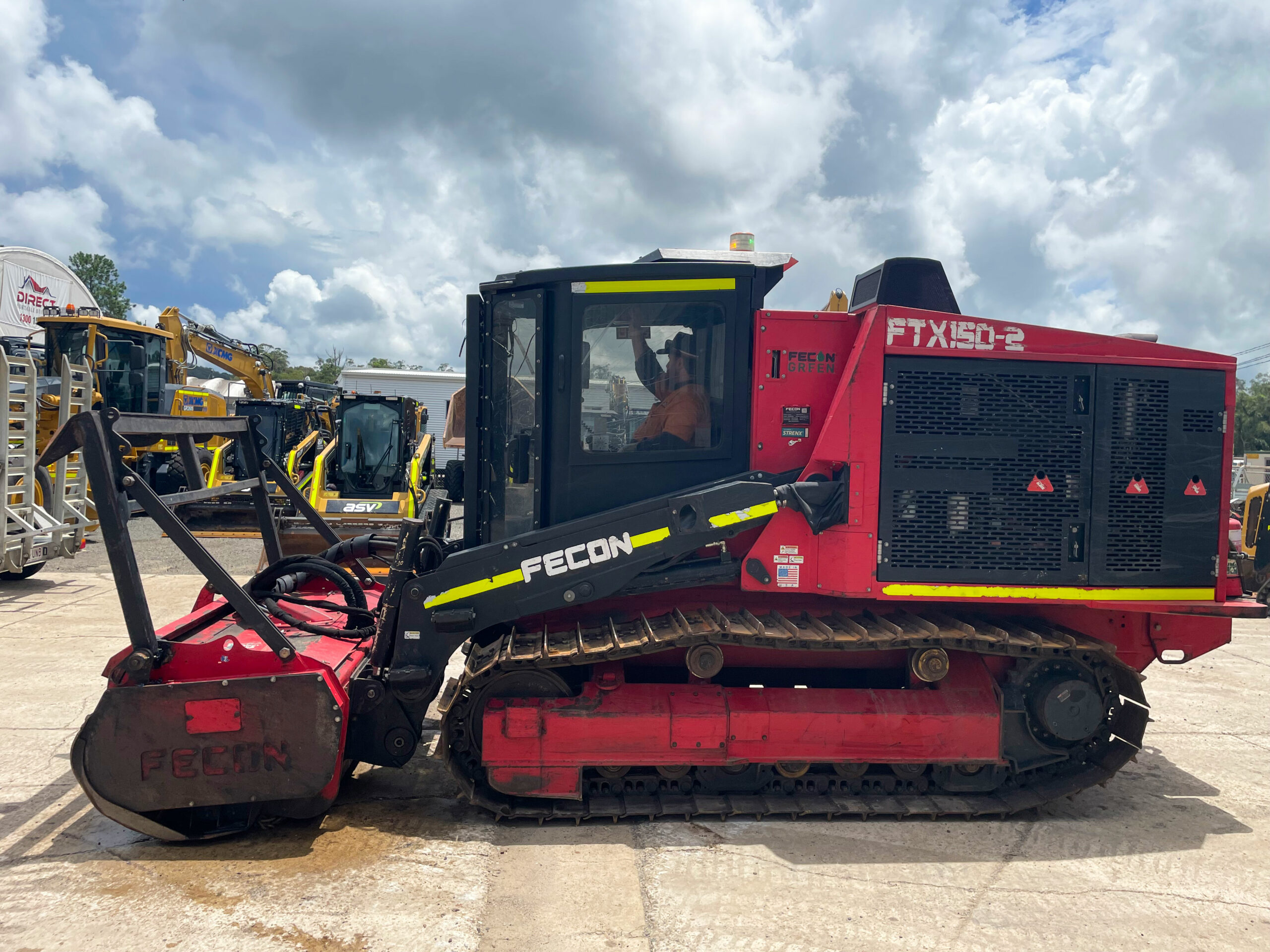 2021 Fecon FTX150-2 Forestry Tractor