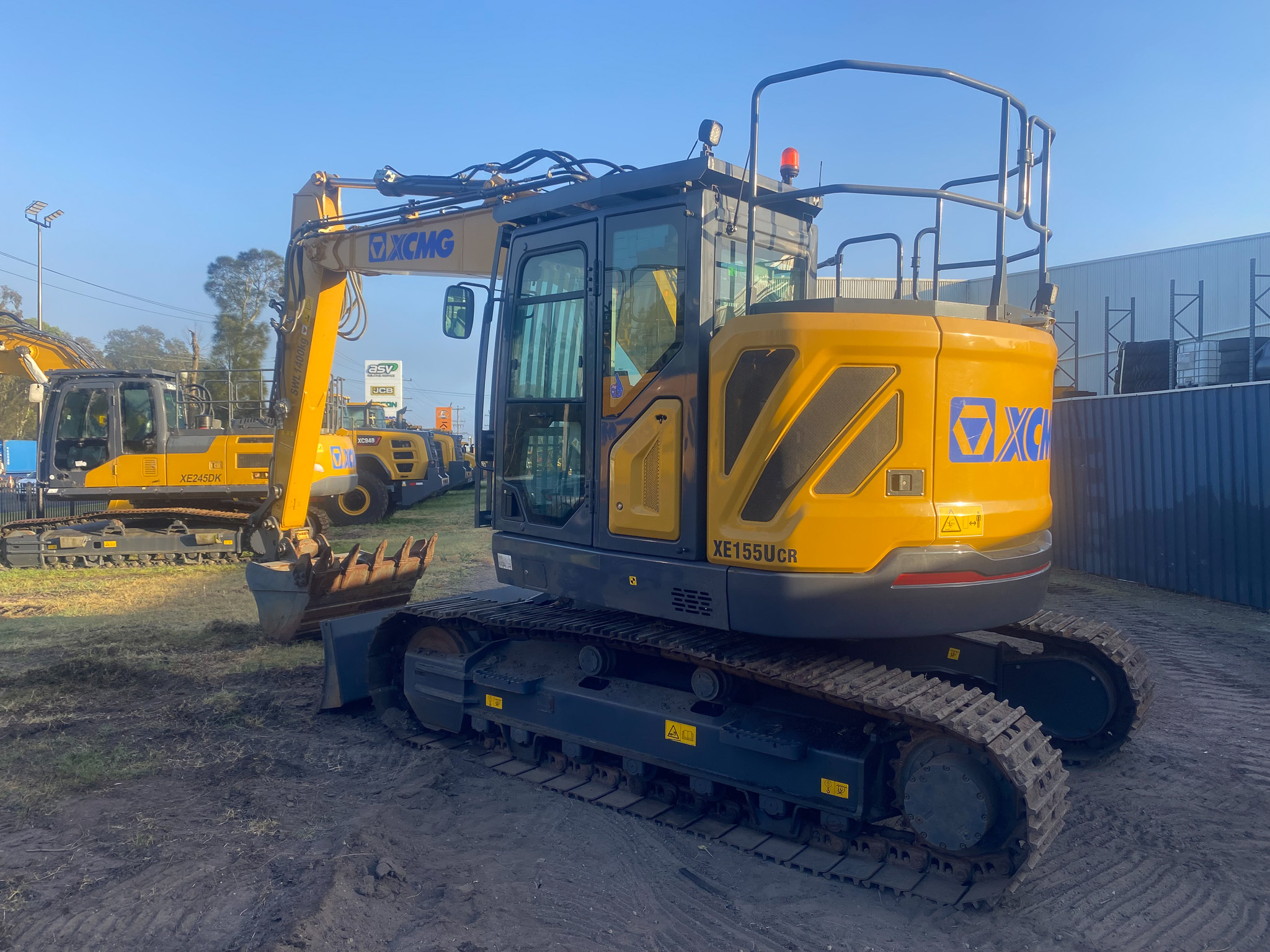 Used XCMG XE155UCR Mini Excavator (15)