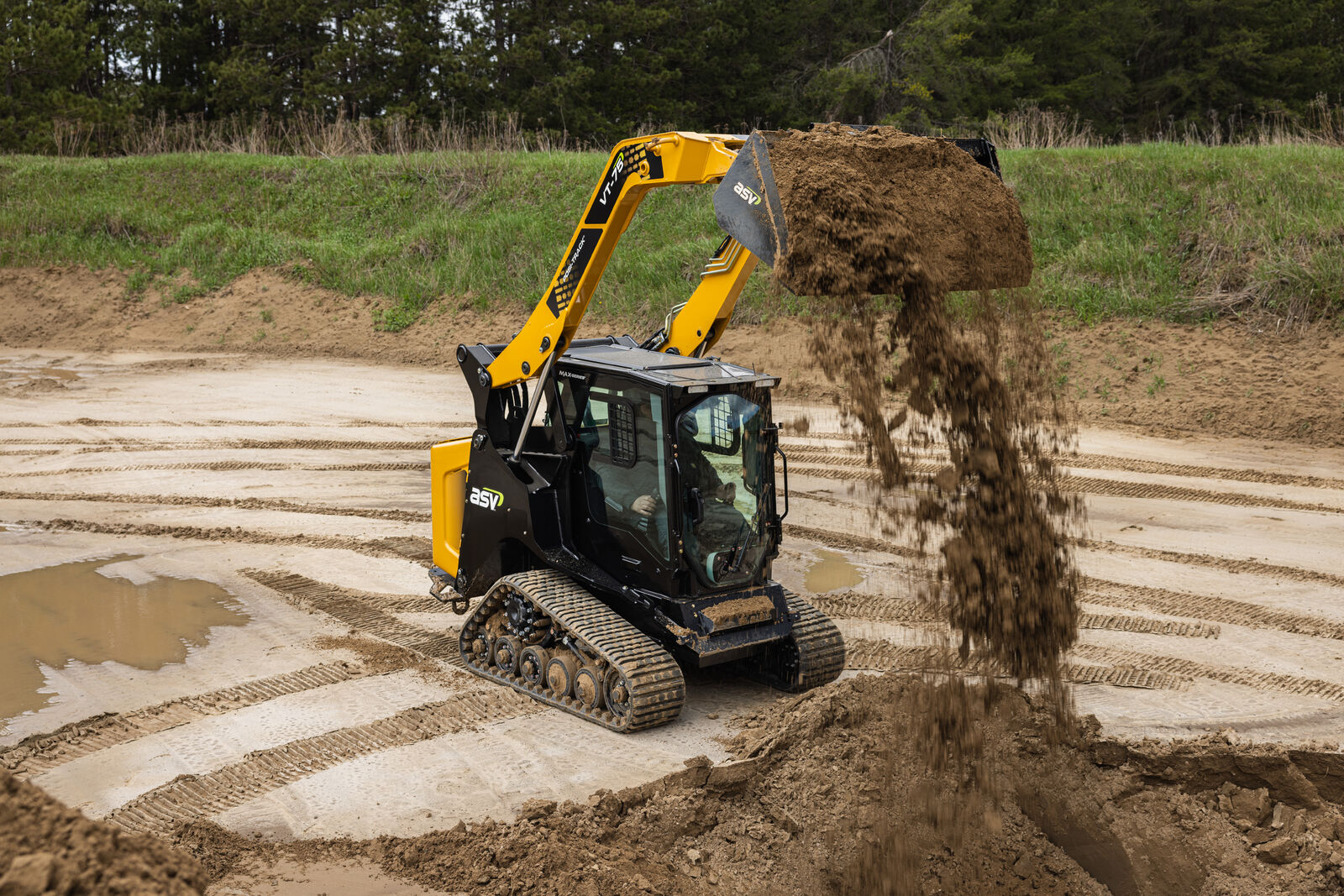 ASV VT-75 Skid Steer Track Loader Posi-Track Australia