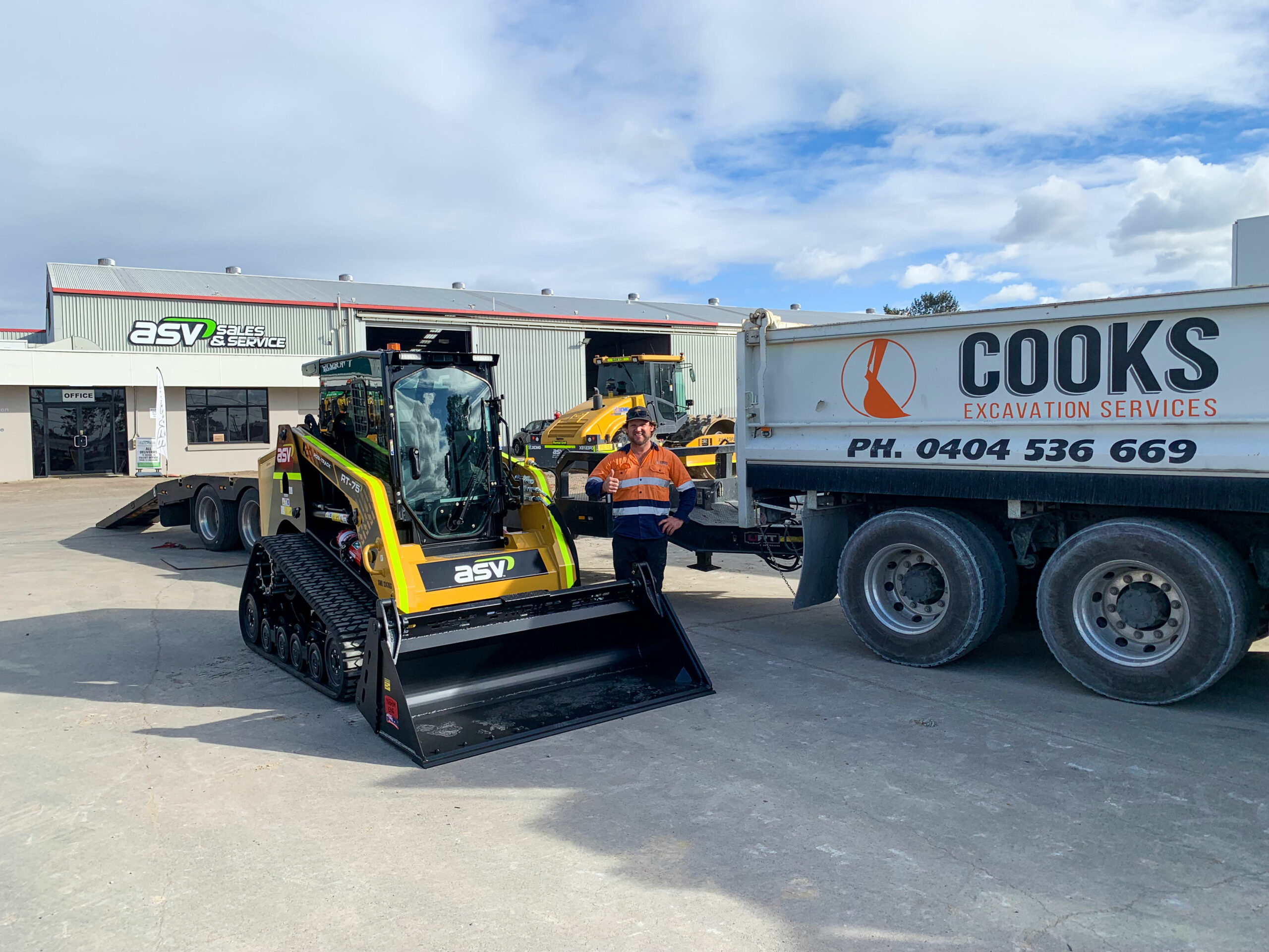 Cooks Excavations RT-75 ASV Posi-Track