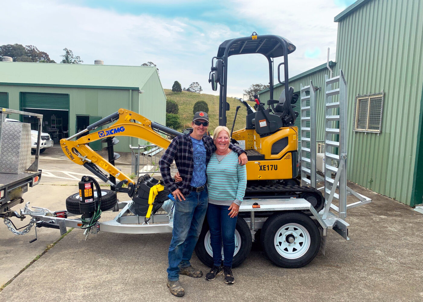 GarynDebbie-XE17U XCMG Mini Excavator ASV Sunshine Coast