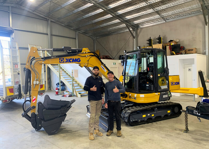 Guardrail-installations-XE55U-web XCMG Mini Excavator ASV Sunshine Coast