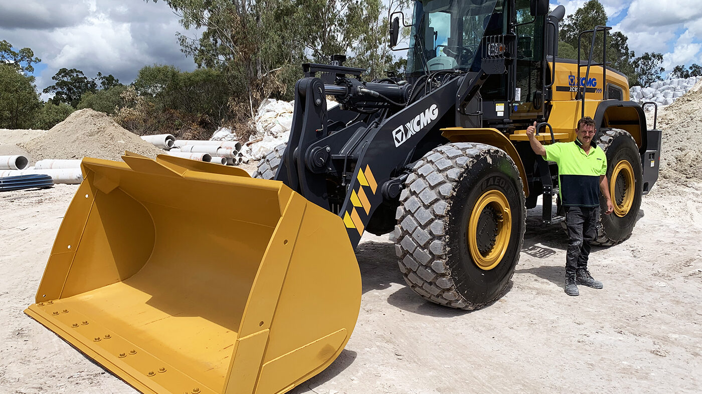 XCMG Loader Newcastle Customer Delivery