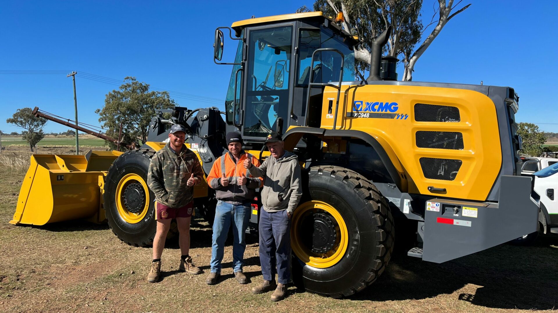 XCMG Loader Newcastle Customer Delivery