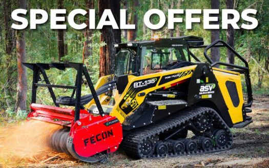 SPECIAL OFFERS - ASV, Fecon, XCMG, JCB, Parts