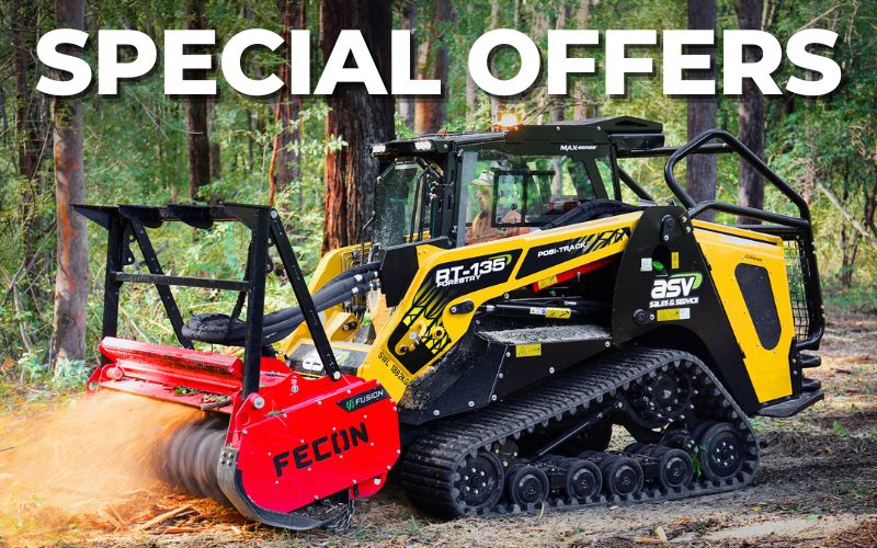 SPECIAL OFFERS - ASV, Fecon, XCMG, JCB, Parts