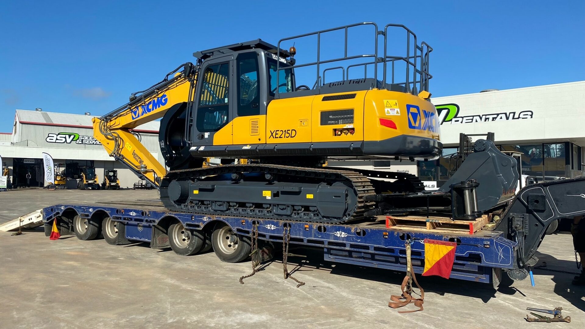 XCMG Large Excavator ASV Brisbane