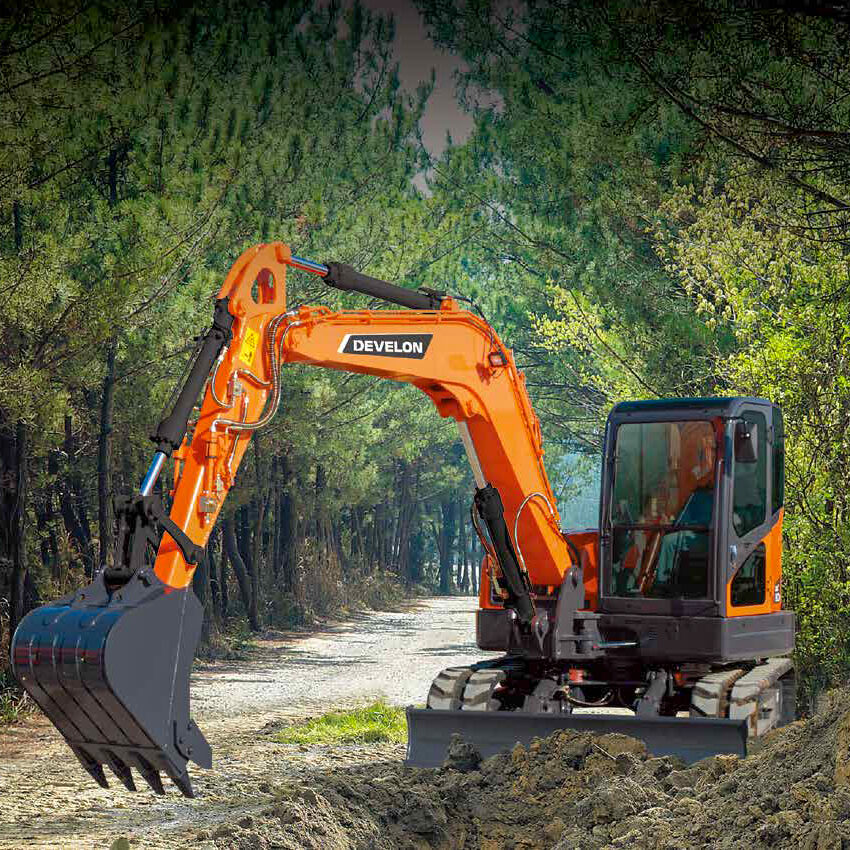 Develon-Doosan-Mini-Excavator-DX80R-Newcastle-Perth-Brisbane-Sunshine-Coast-Sale-Hire.6