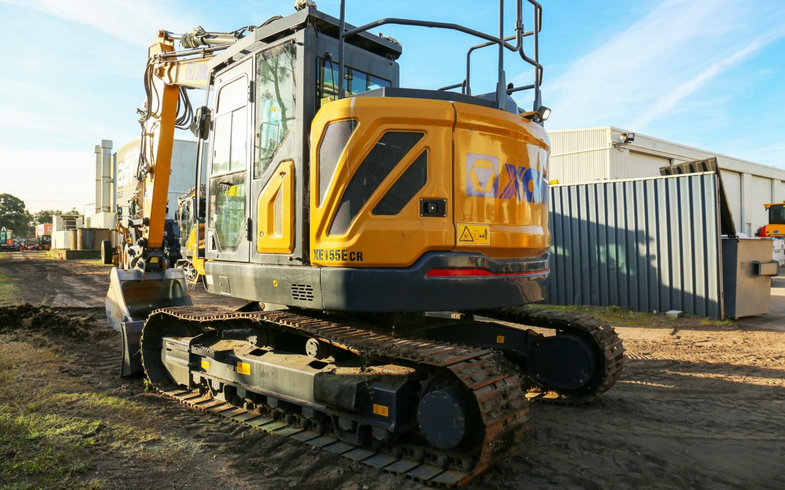 XCMG XE155ECR Excavator Ex Demo (8)