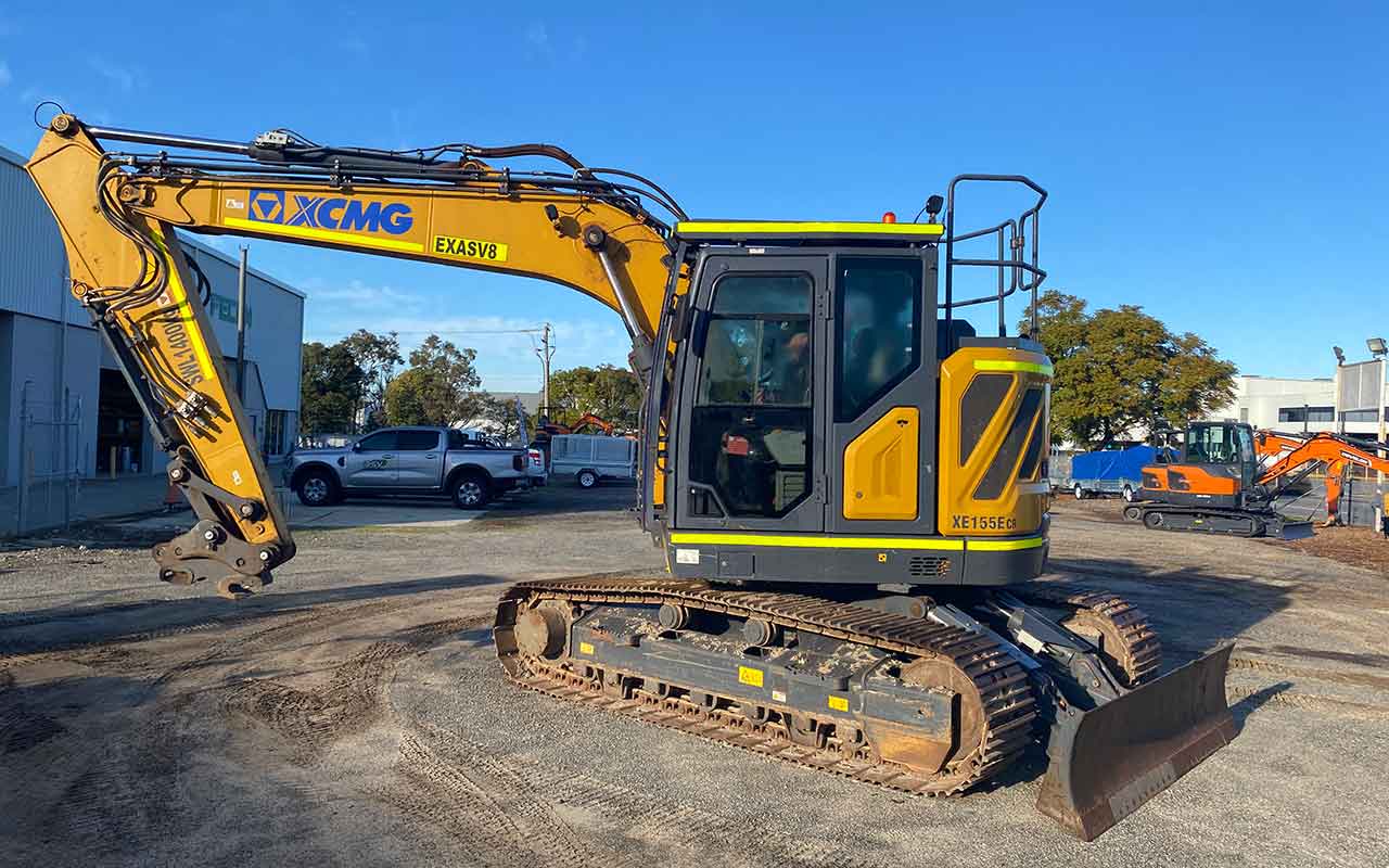 2022 XCMG XE155ECR Excavator