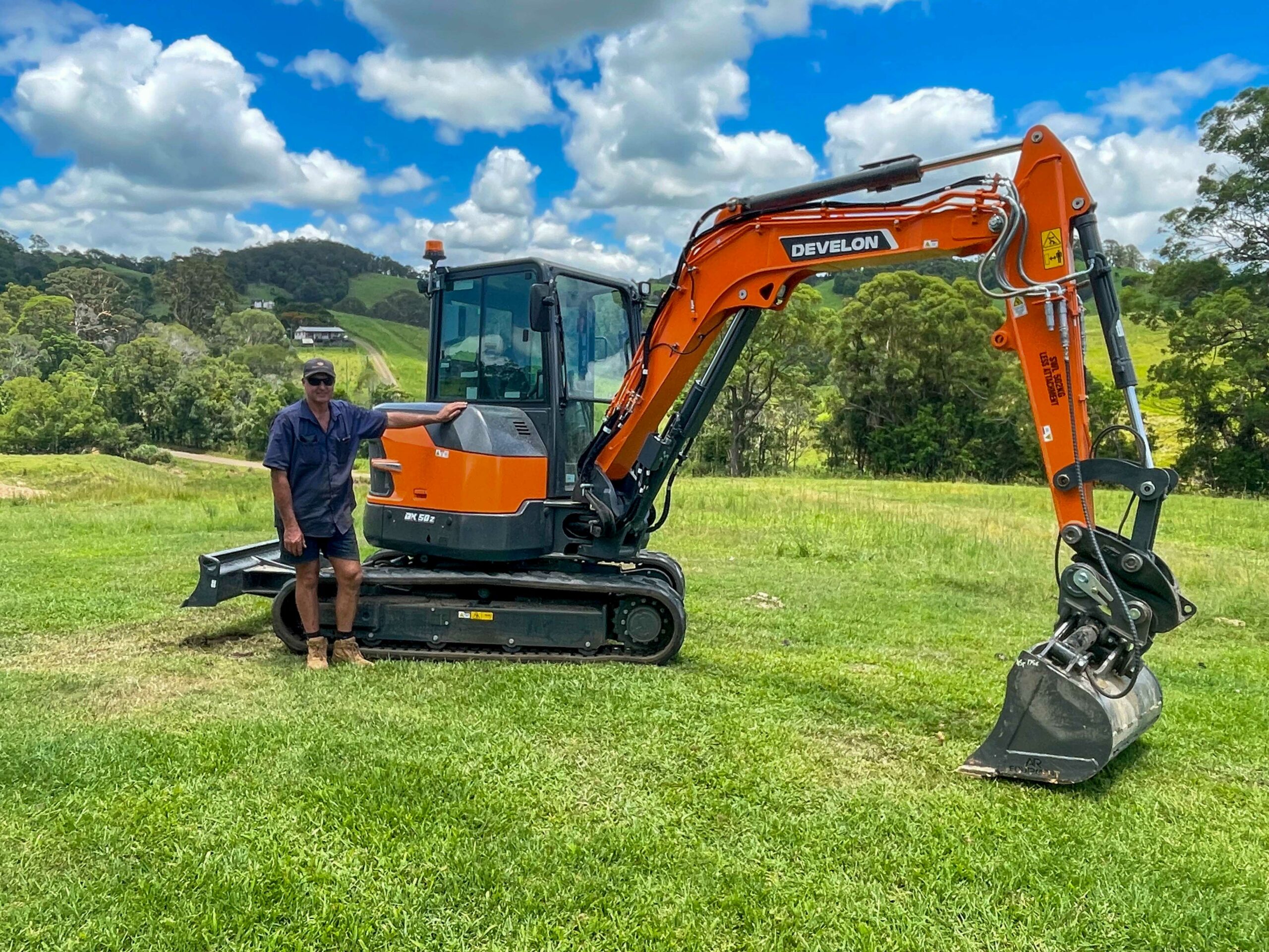 Develon DX50Z Handover Jack Gear