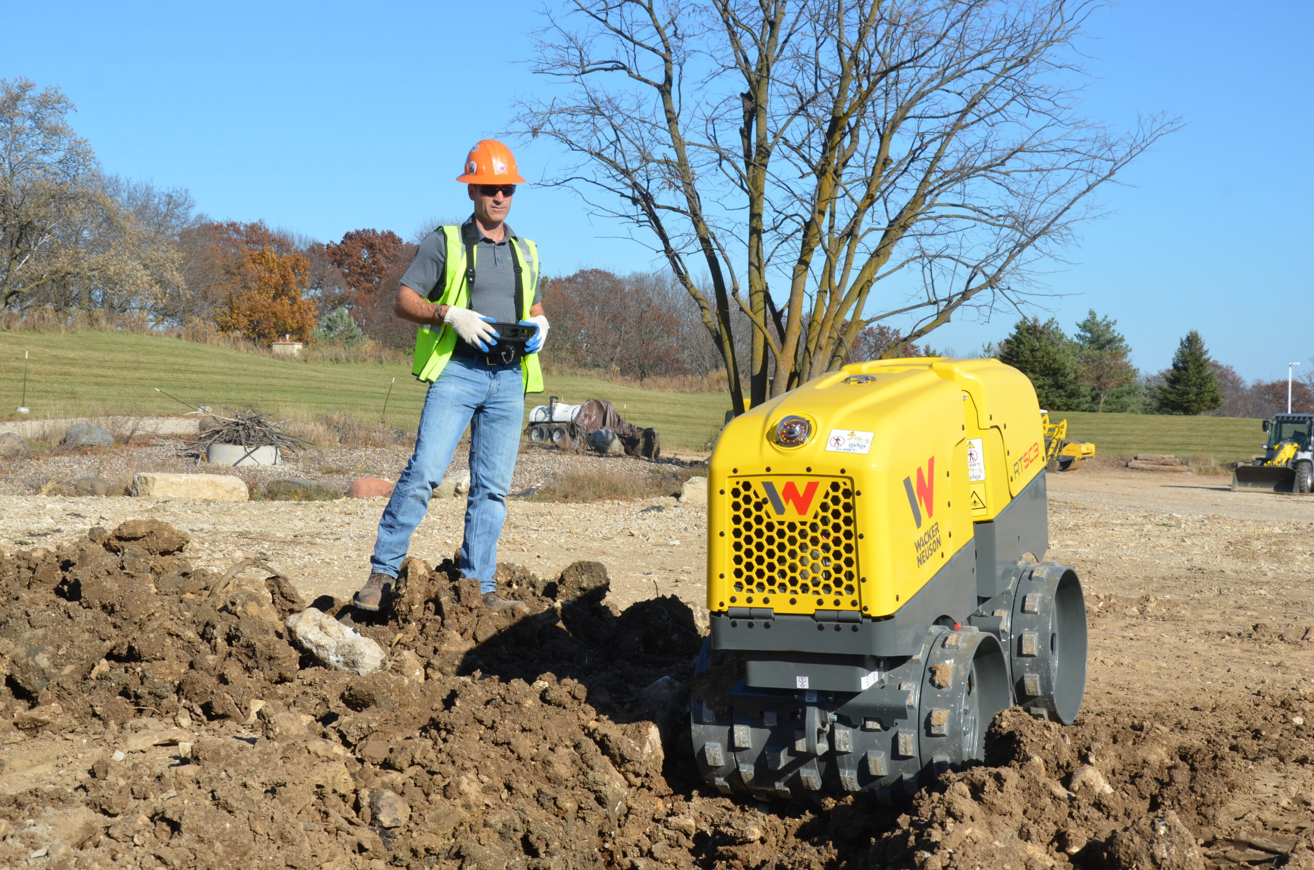 Wacker Neuson Trench Roller