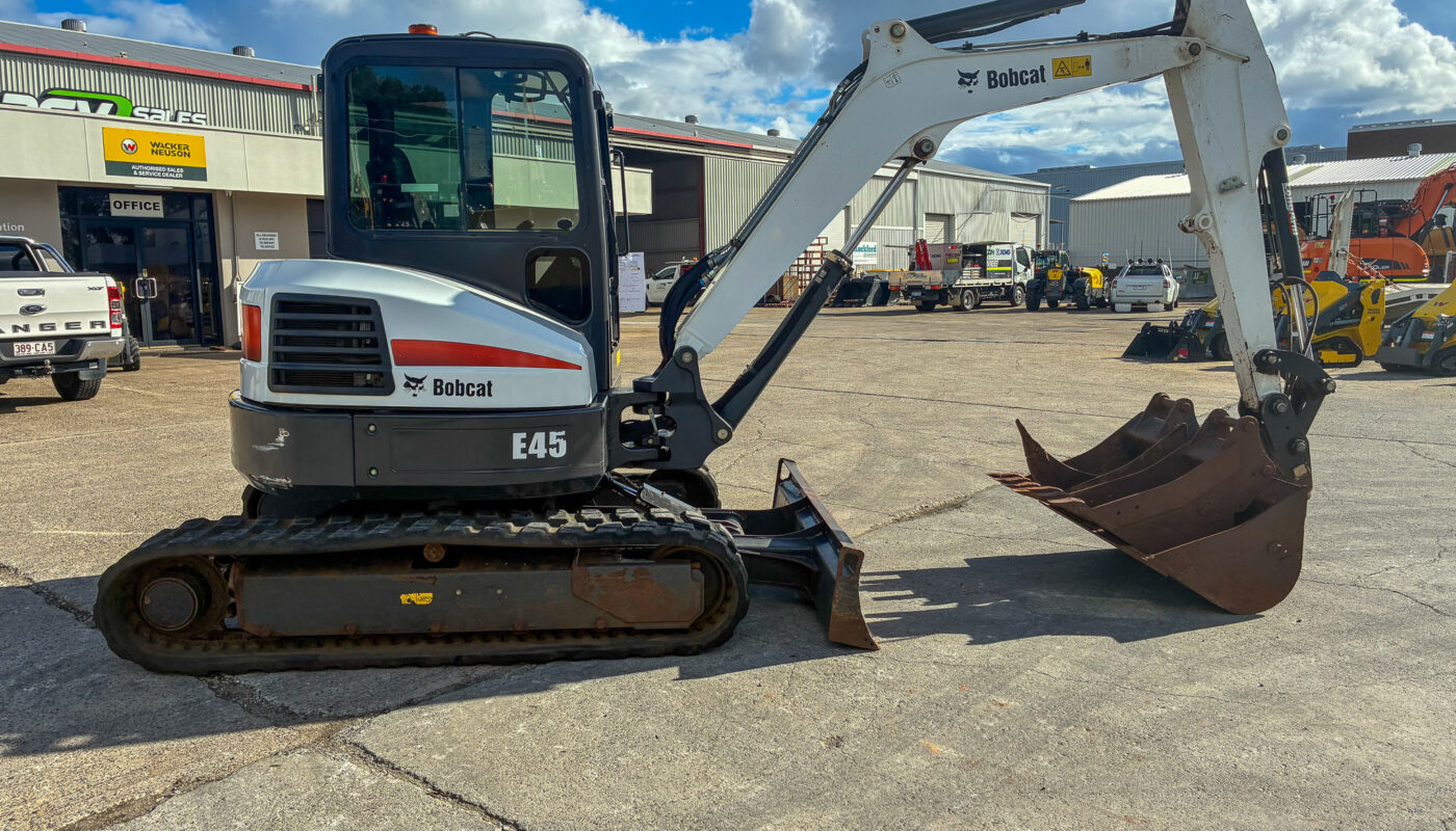 2020 Bobcat E45 mini excavator (2) 2020 Bobcat E45 mini excavator (2