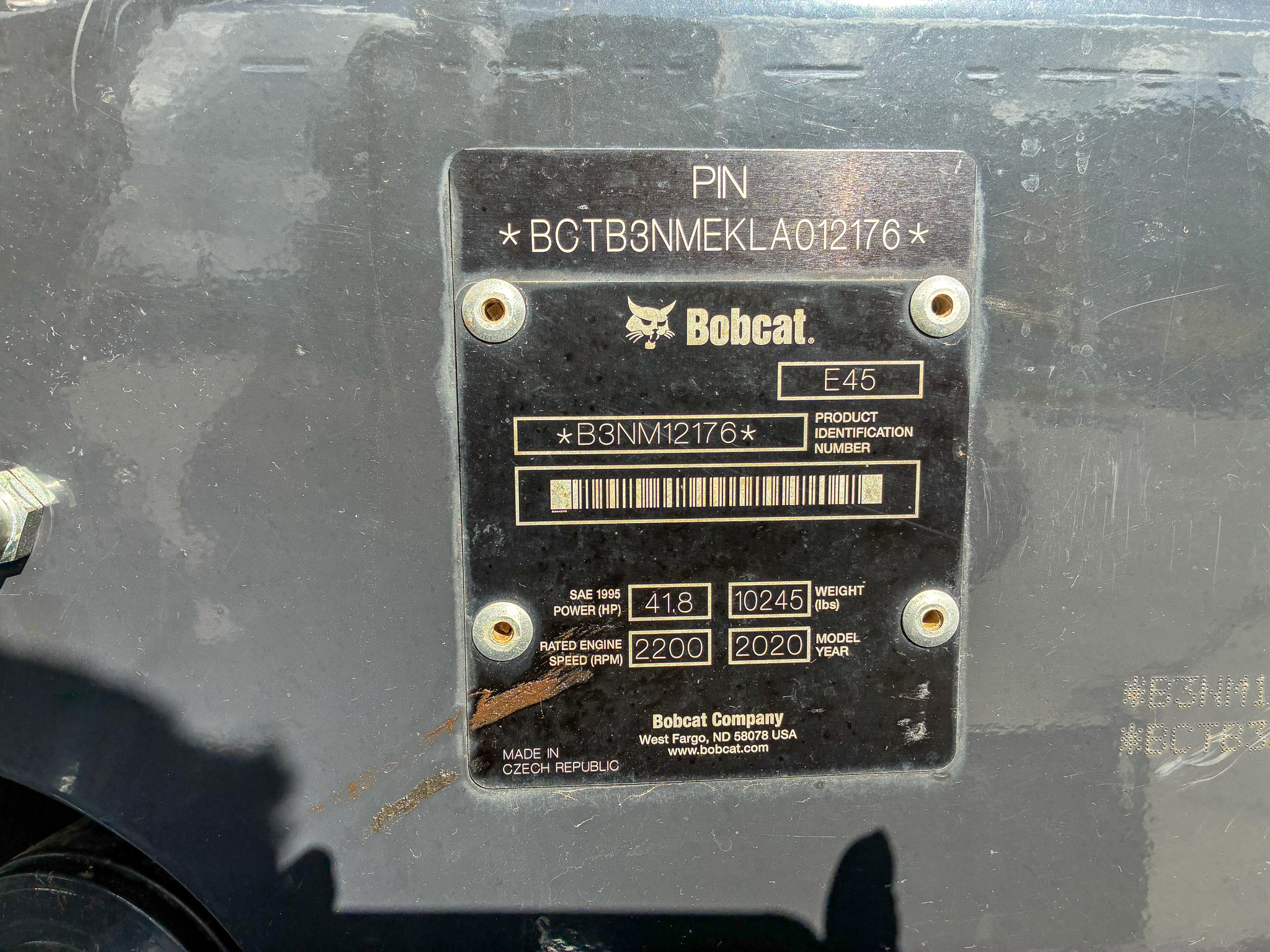 2020 Bobcat Mini Excavator image 8