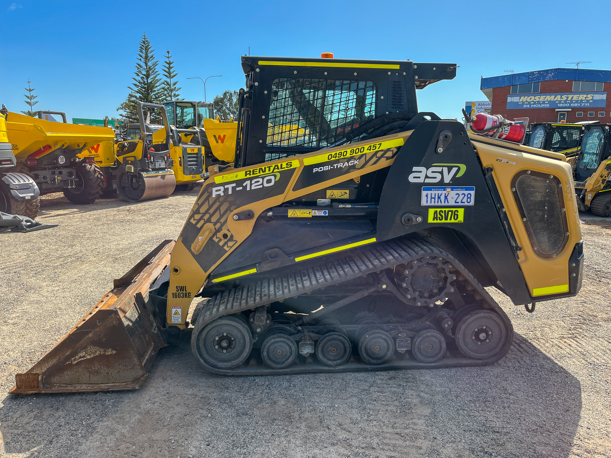 2021 ASV RT-120 Posi-Track Loader