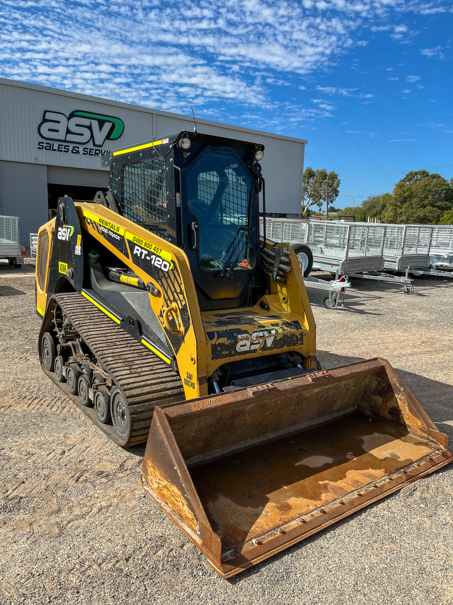 2021 ASV RT-120 Posi-Track Loader image 5