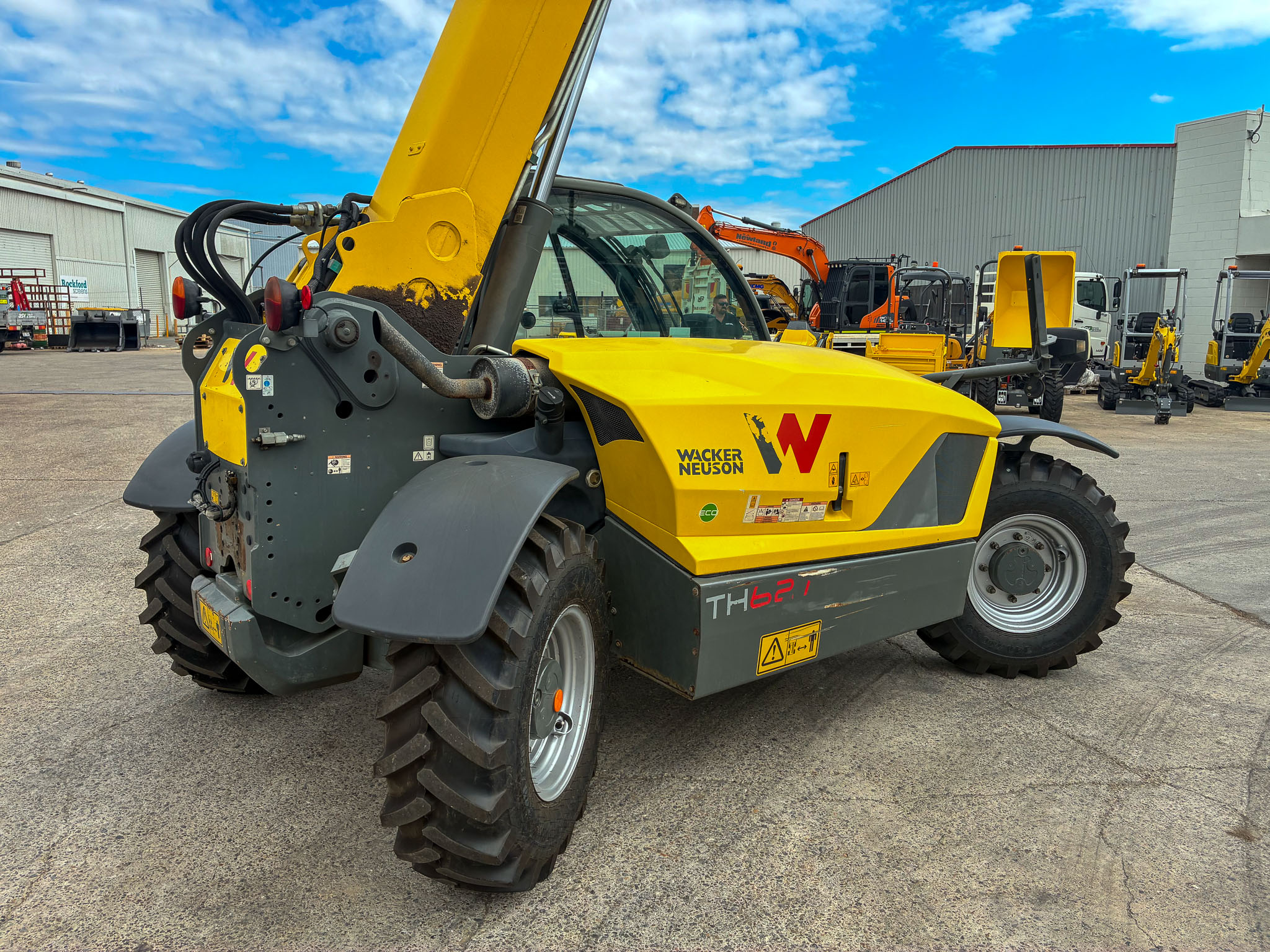 2019 Wacker Neuson TH627 Telehandler image 3