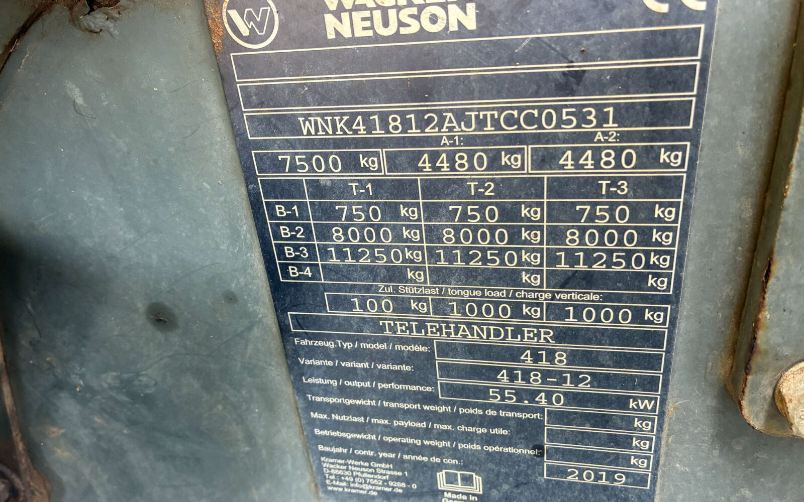 Wacker Neuson Telehandler (5)