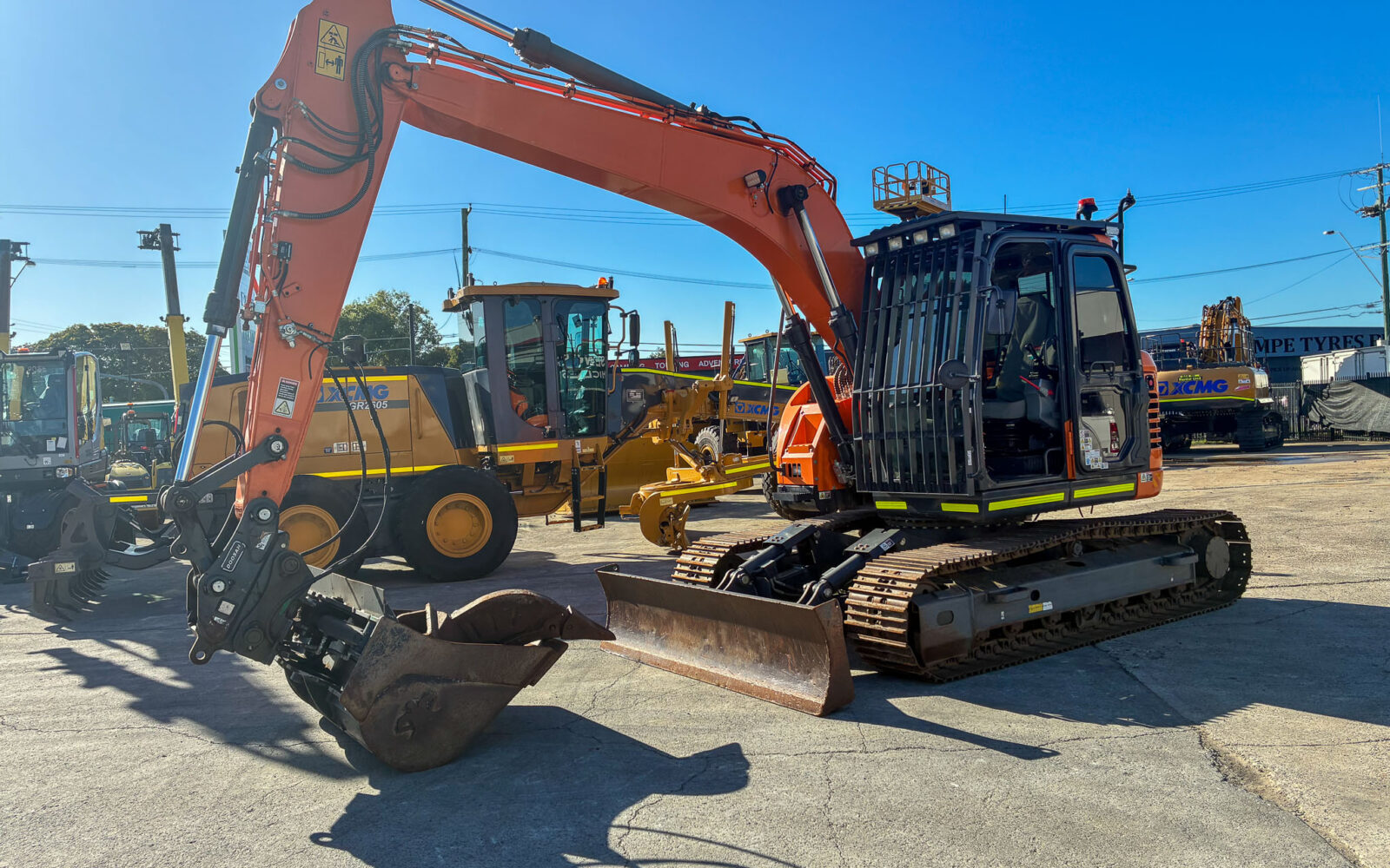 2023 Doosan DX140LCD excavator