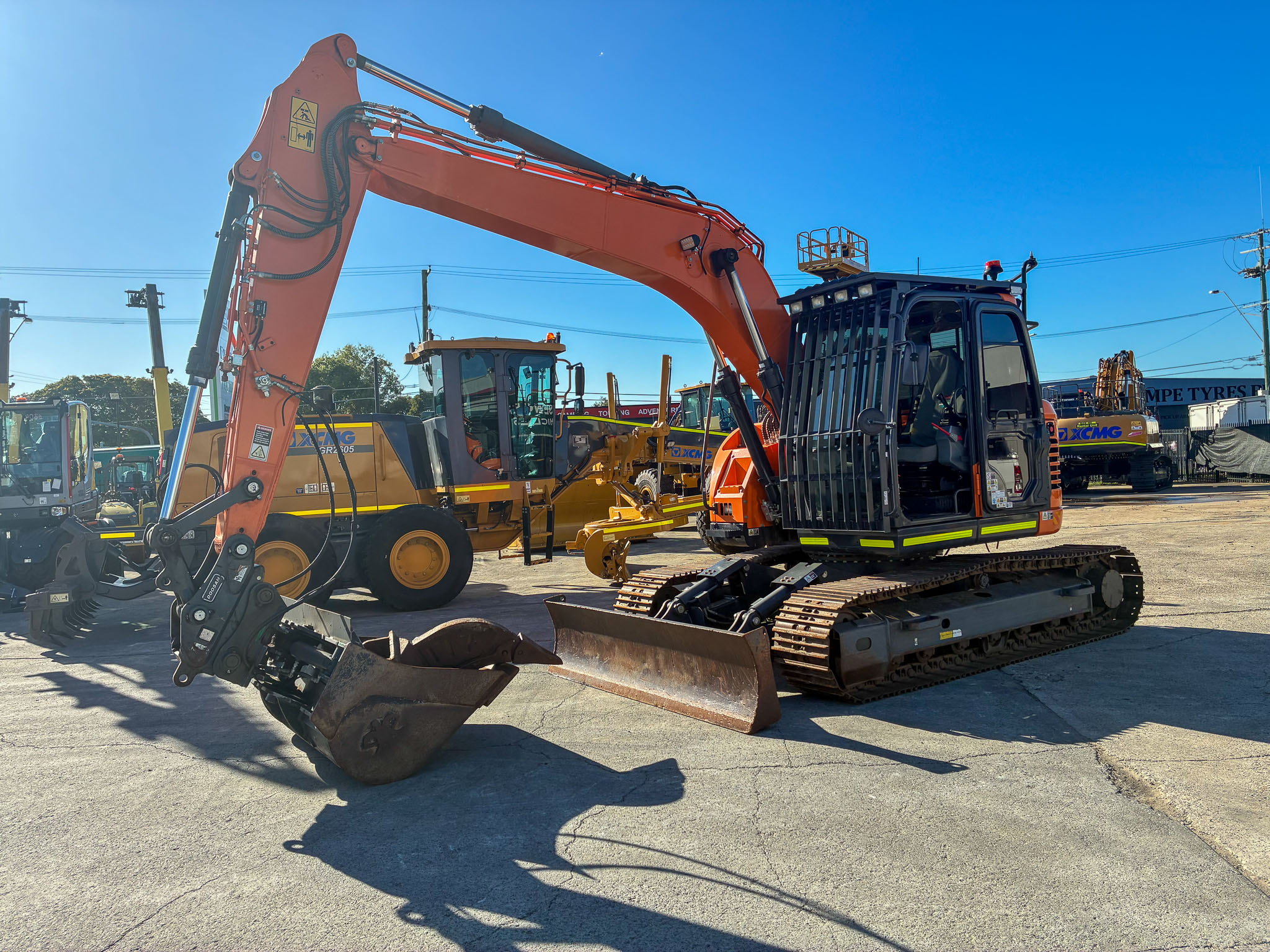 2023 Doosan DX140LCD Excavator