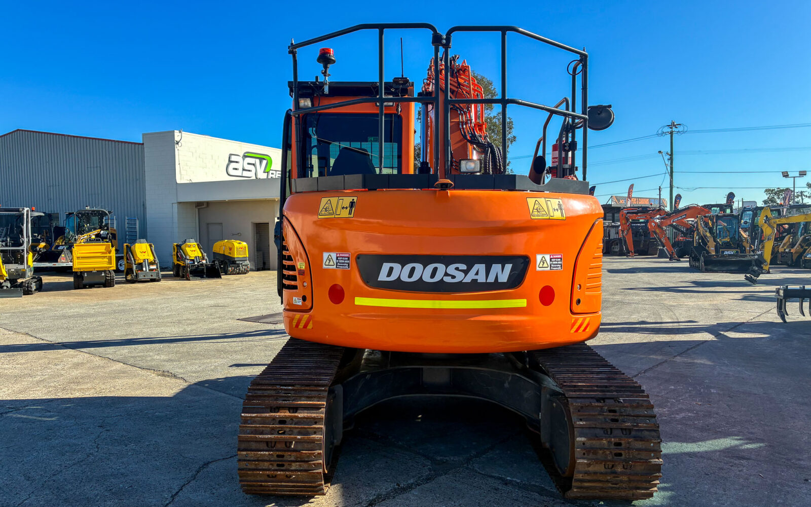 2023 Doosan DX140LCD excavator