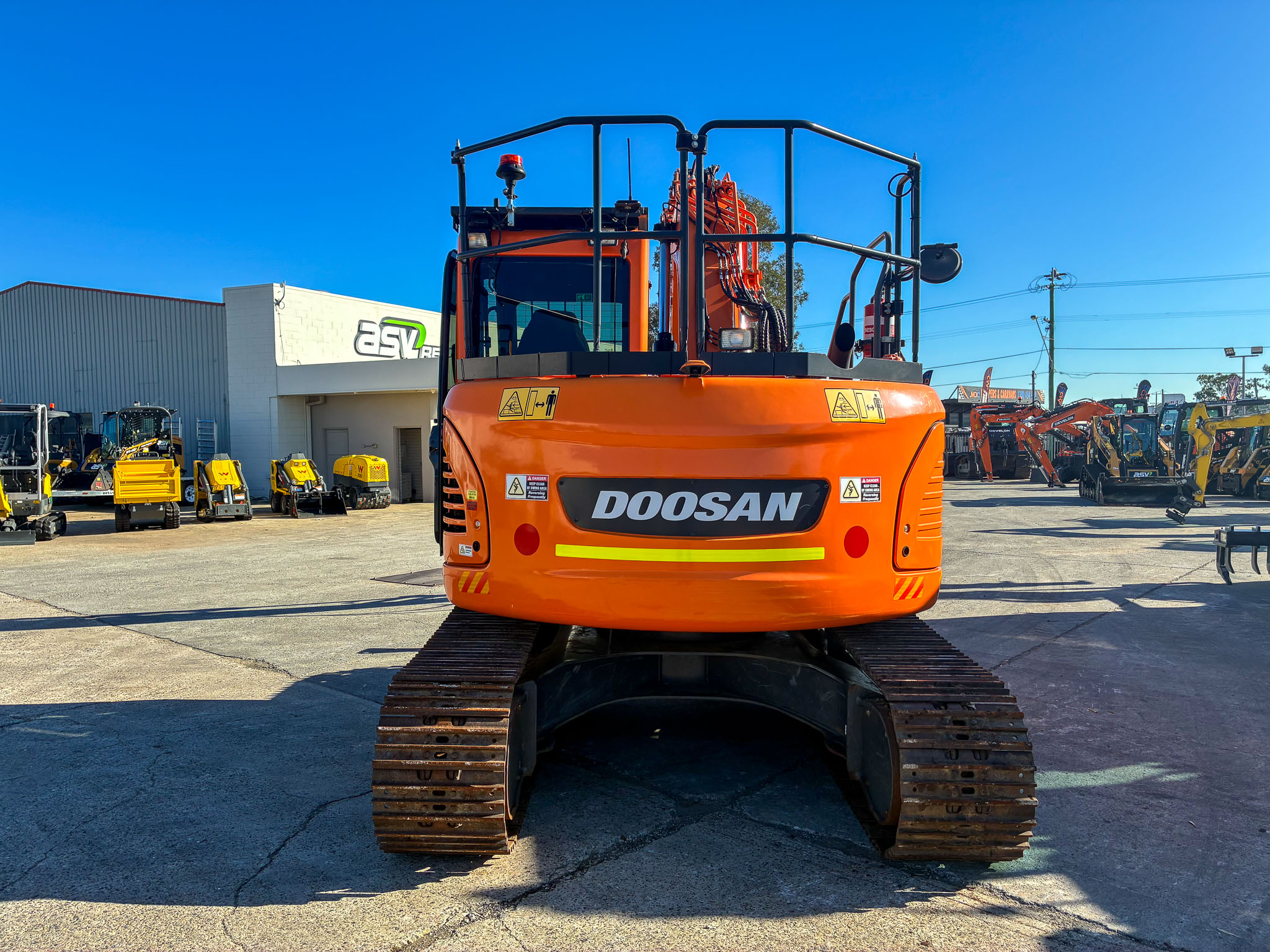 2023 Doosan DX140LCD Excavator image 6