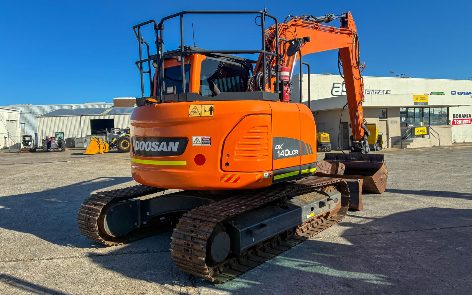 2023 Doosan DX140LCD excavator