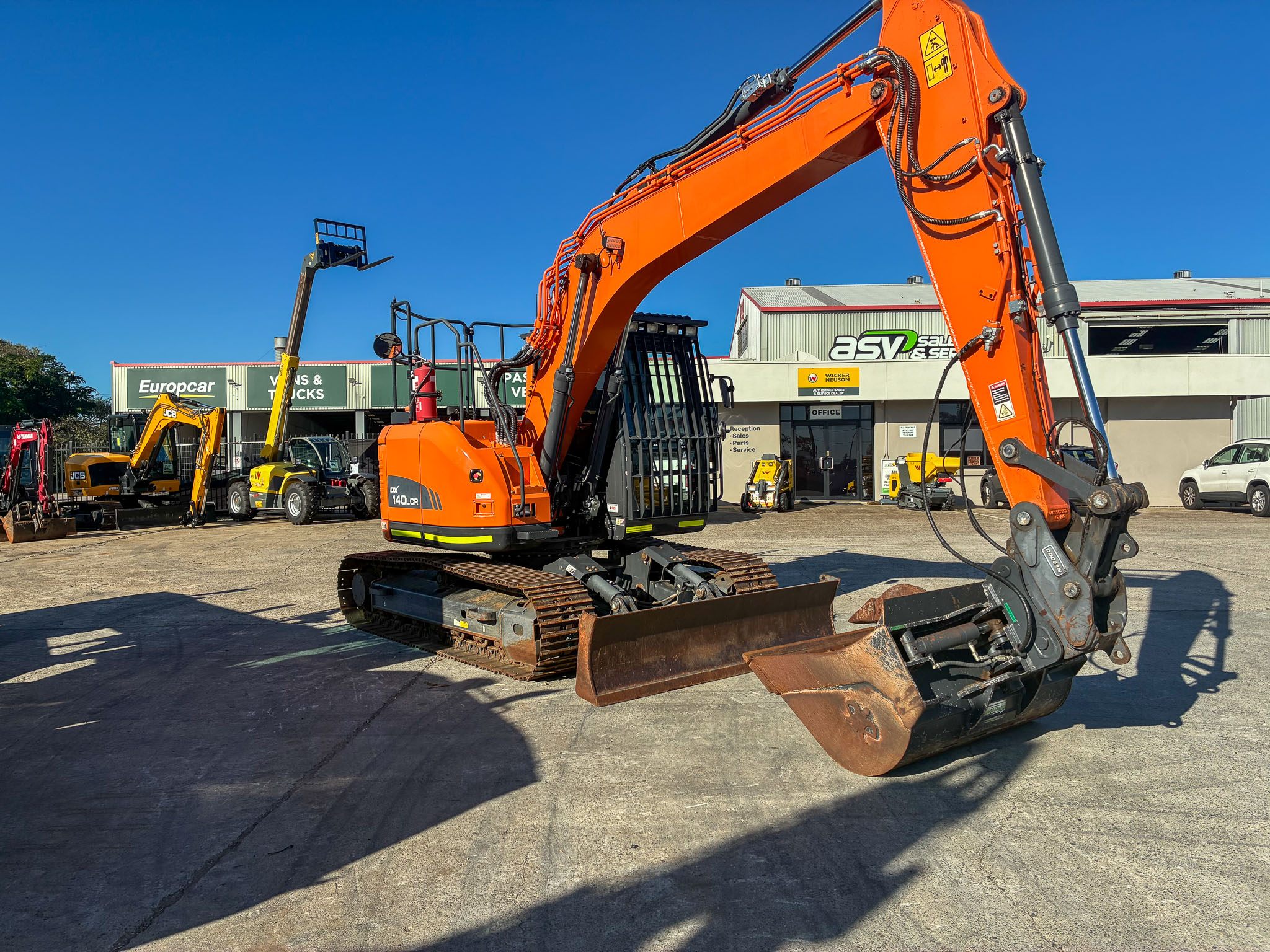 2023 Doosan DX140LCD Excavator image 7