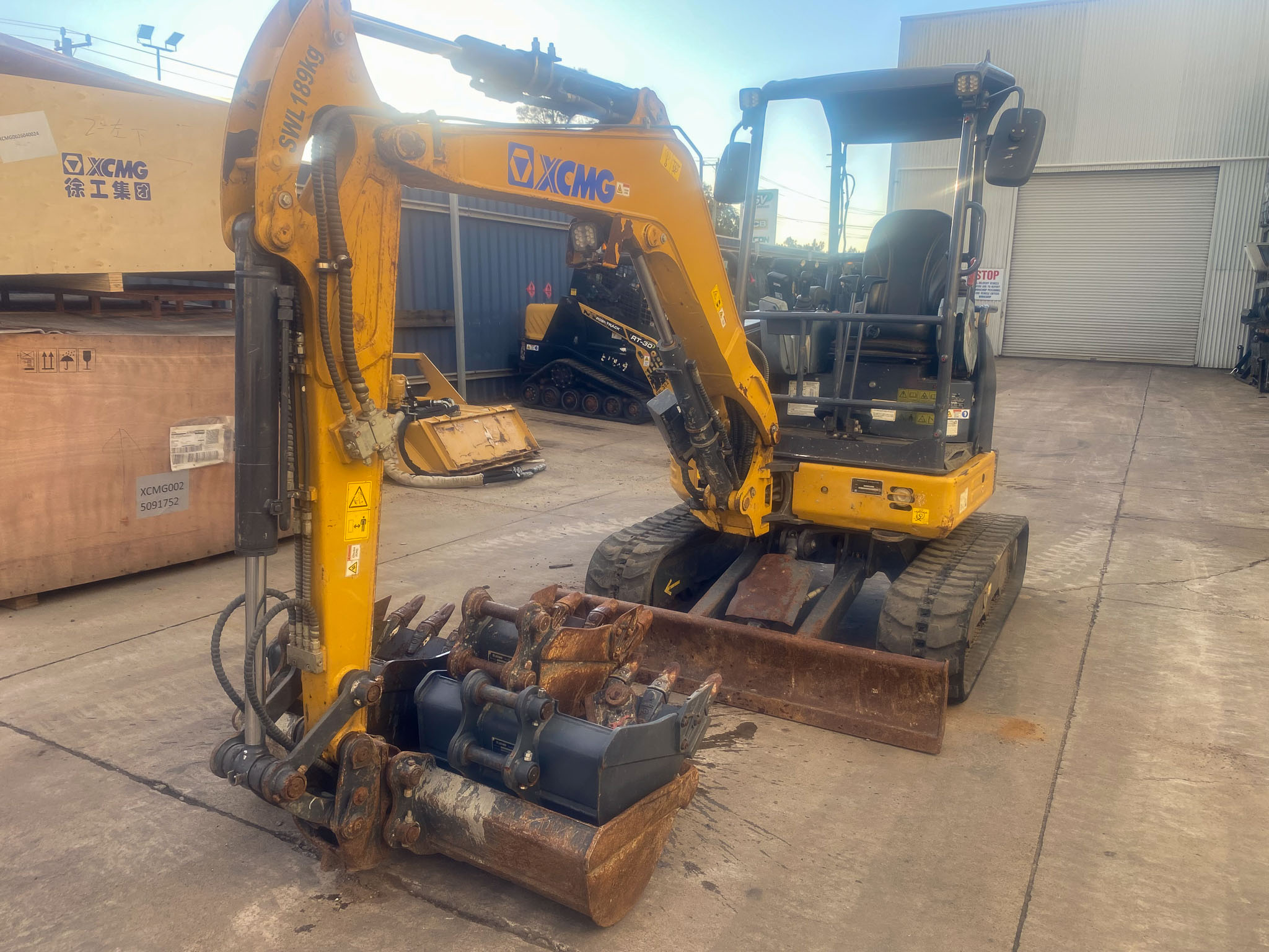 2022 XCMG XE27U Mini Excavator