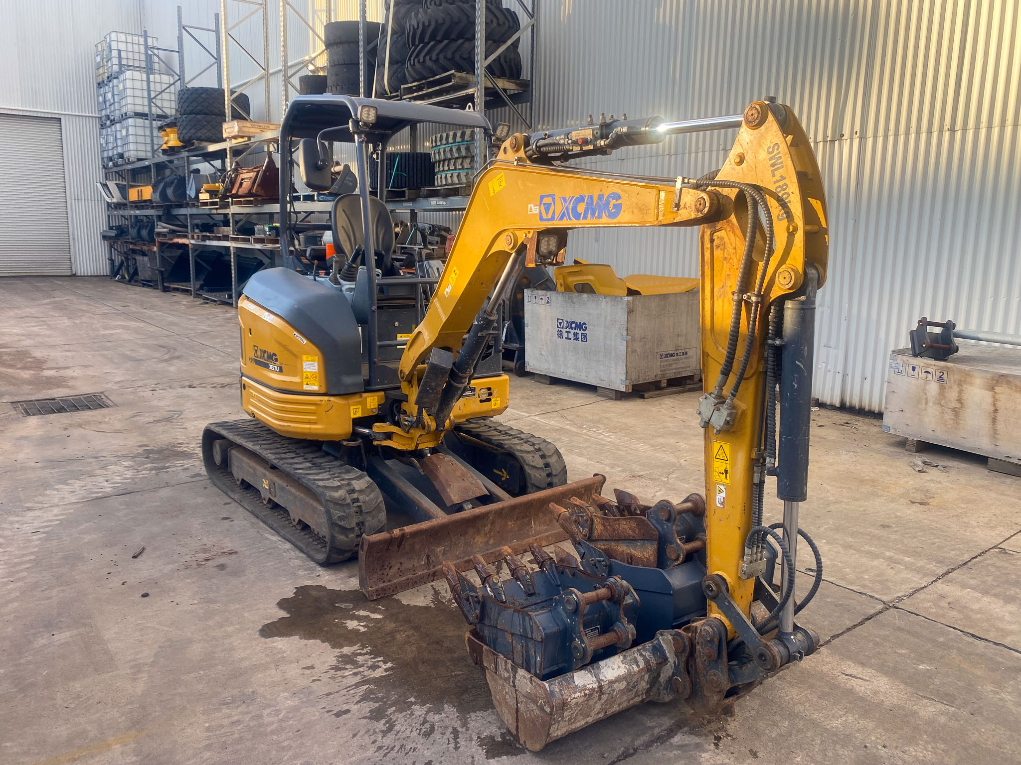 2022 XCMG XE27U Mini Excavator image 9