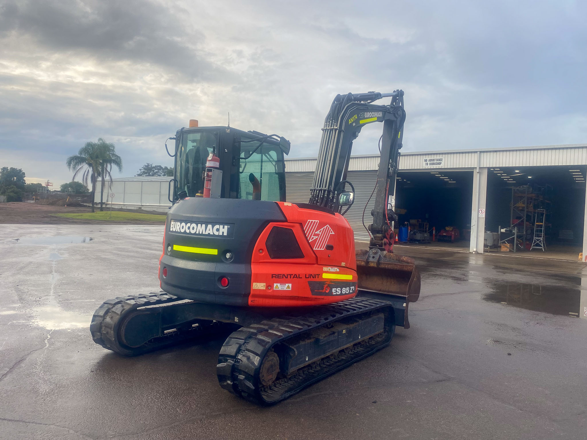 2019 Eurocomach ES57ZT Excavator image 3