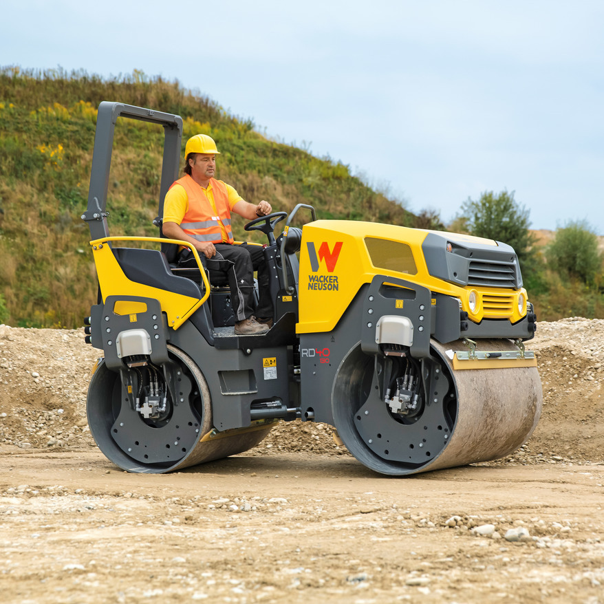 Wacker Neuson dual drum roller RD40