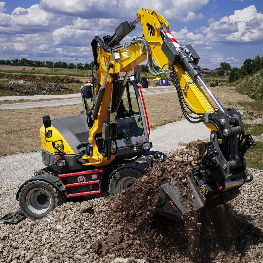 Wacker Neuson EW100 Wheeled Excavator